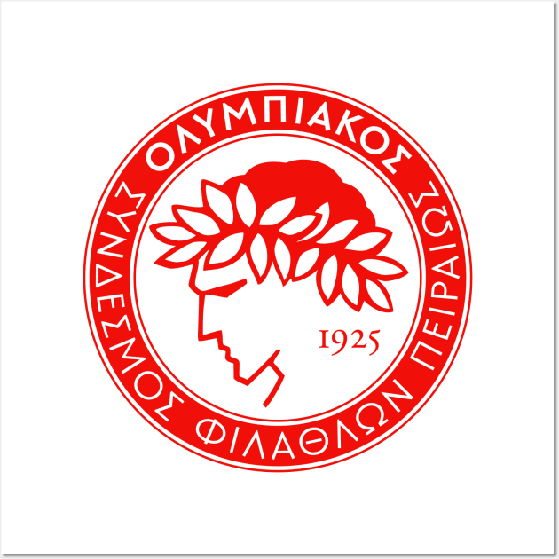 Olympiacos Wall Art by Indie Pop